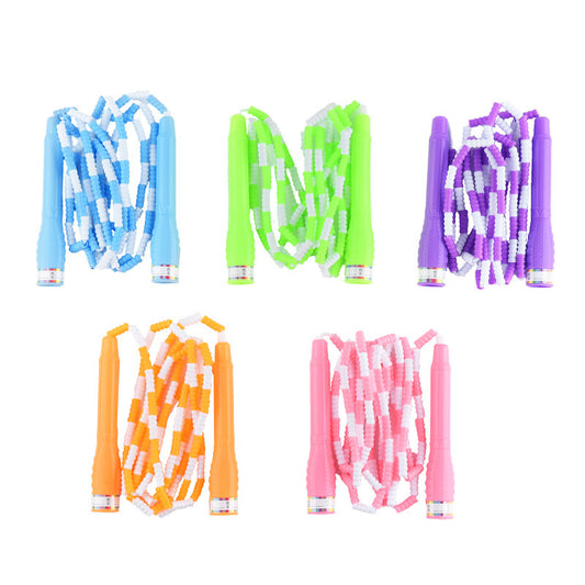 Fitness Students Adjust Rope Skipping