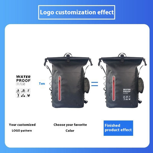 PVC Backpack Outdoor Sports Waterproof Bag Mountaineering Camping