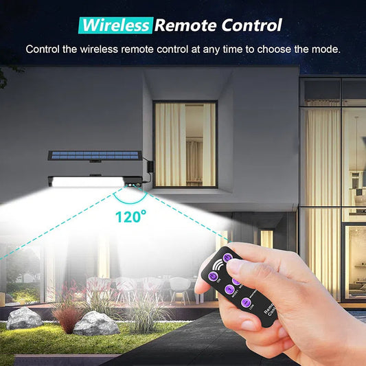 Private Mold New Outdoor Remote Control One-to-one Solar Light