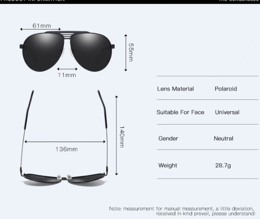 Polarized UV protection glasses
