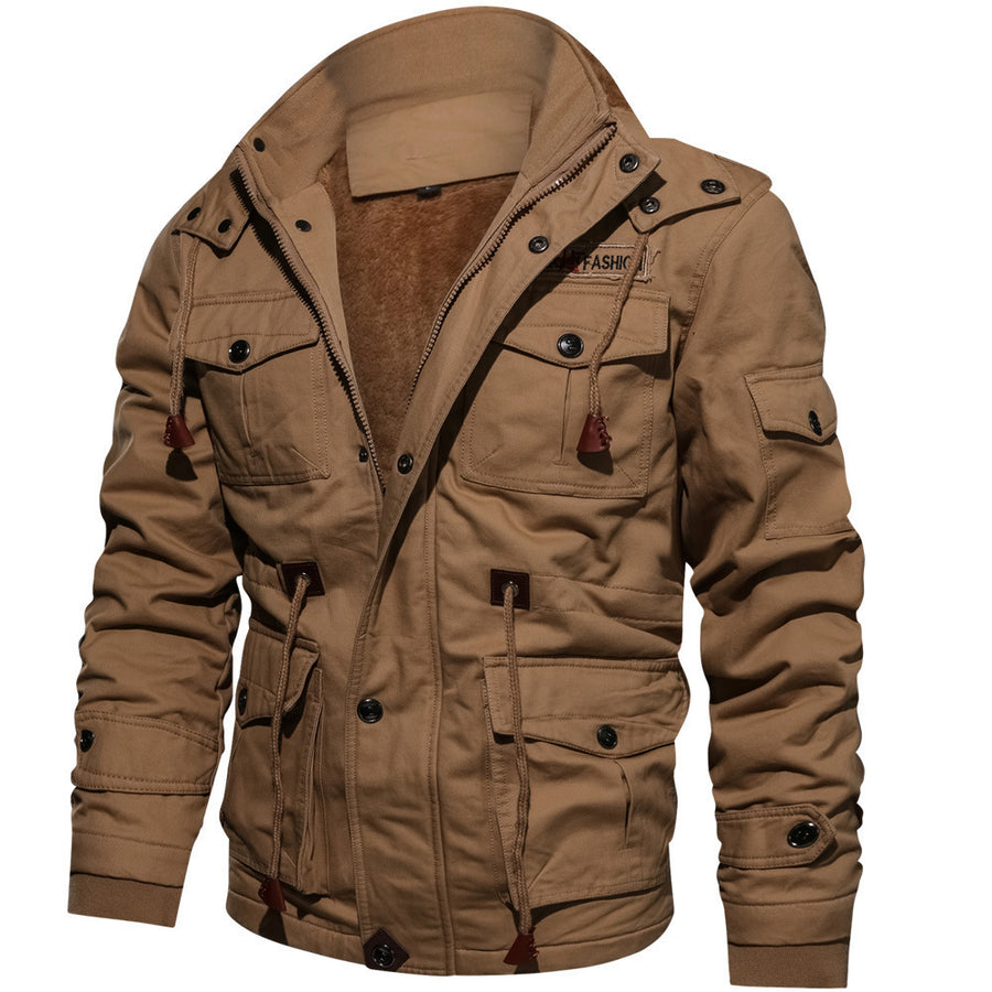 Men hooded jacket
