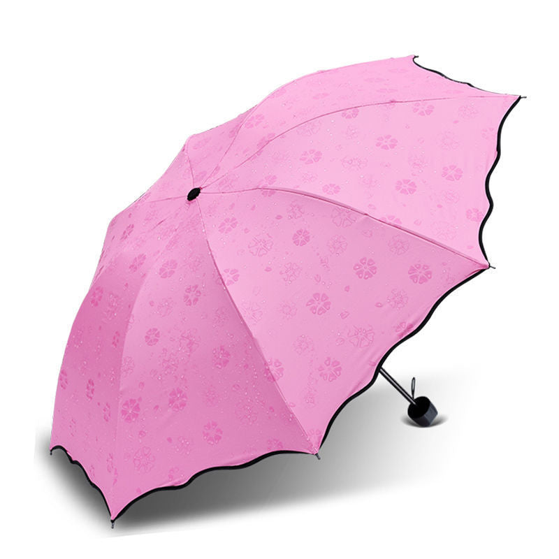 Sun Umbrella Umbrella Dual-Use Cute Lightweight Automatic Folding Umbrella