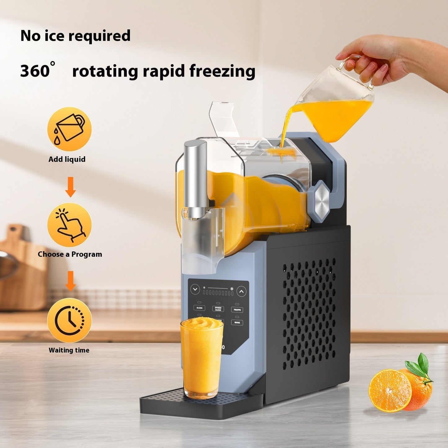 Multi-functional Household Small Ice Crusher Automatic Desktop