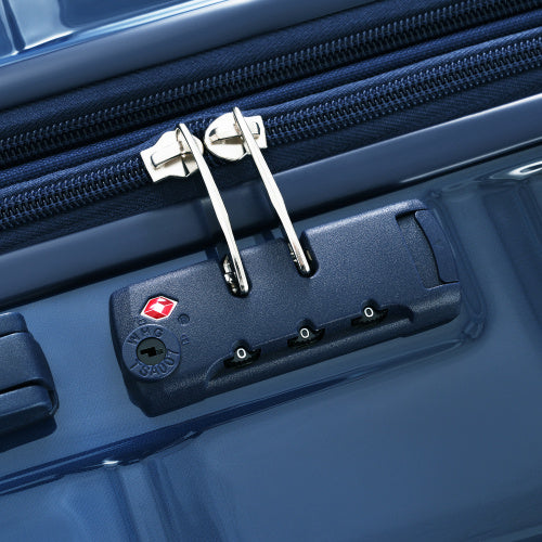 Maleta de 3 piezas de 20 pulgadas con puerto USB