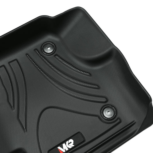 TPE All Weather Floor Mats Fit For Ford F150 2015-2025 Without Fold Flat Storage Waterproof Floor Liner For F150 Accessories 1st Floor Mats & 2-in-1 Rear Floor Mat - 3 PCS