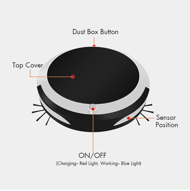 Robot barredor inteligente para el hogar