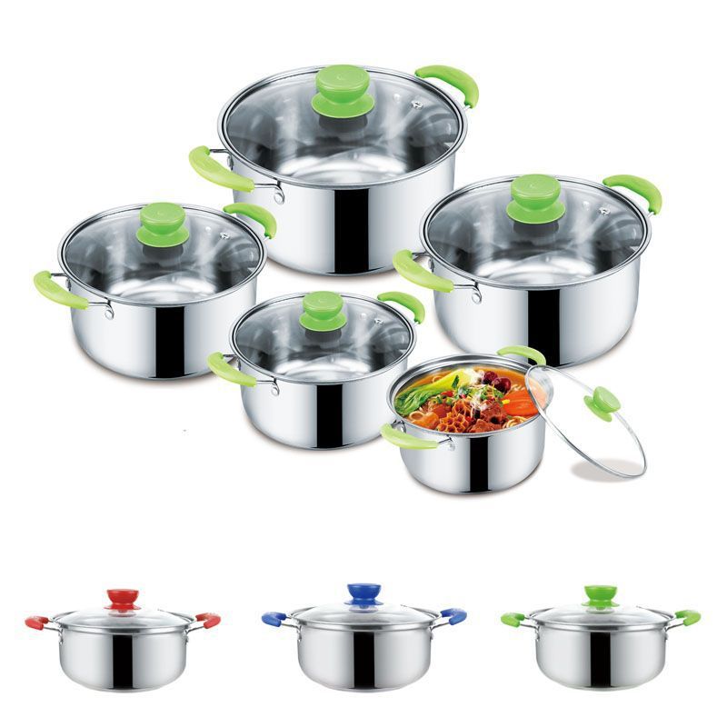 Stainless Steel Thickened Household Dual-sided Stockpot