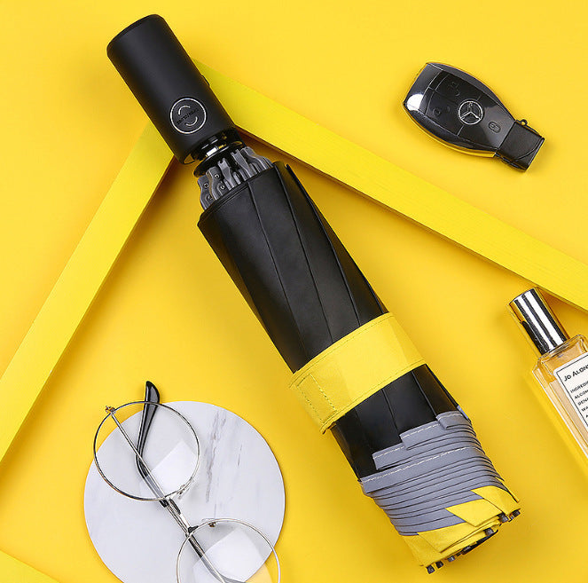 10 bone reflective umbrella