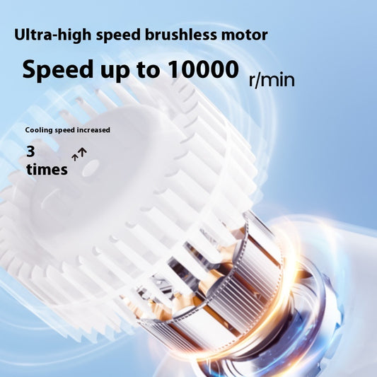 High-speed Portable Small Handheld Fan Outdoor Wind Charging Usb Fan