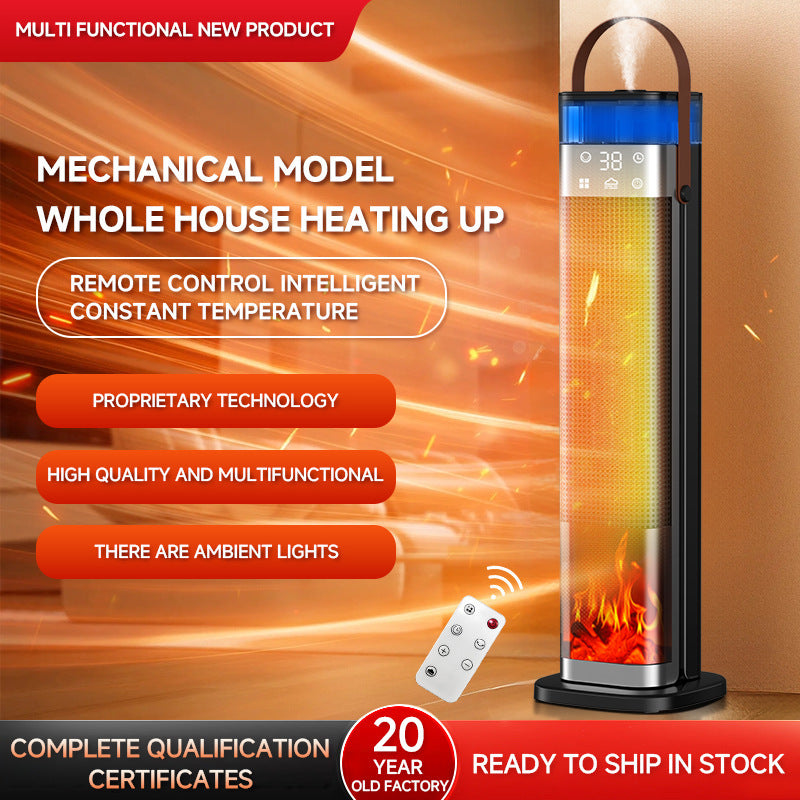 Intelligent Vertical Heater Voice Humidification Warm Air Blower