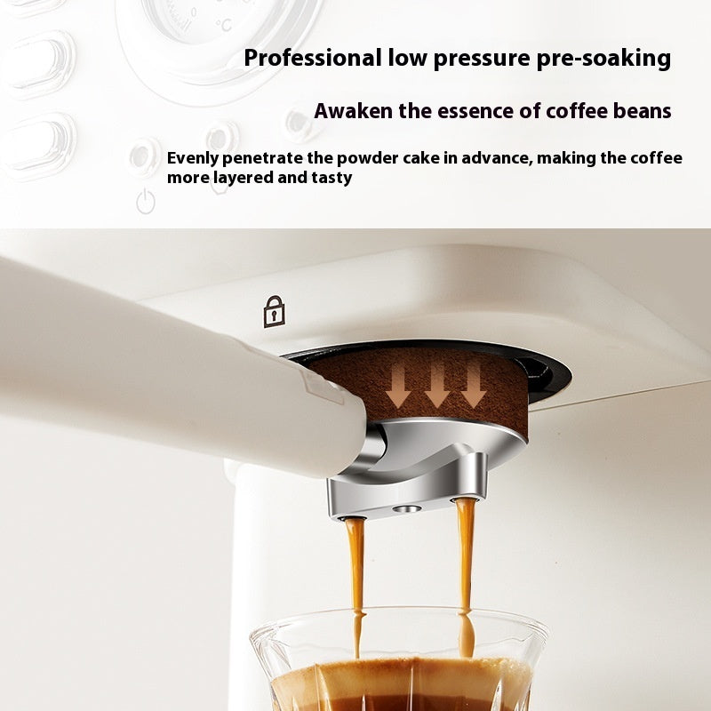 High-pressure coffee machine