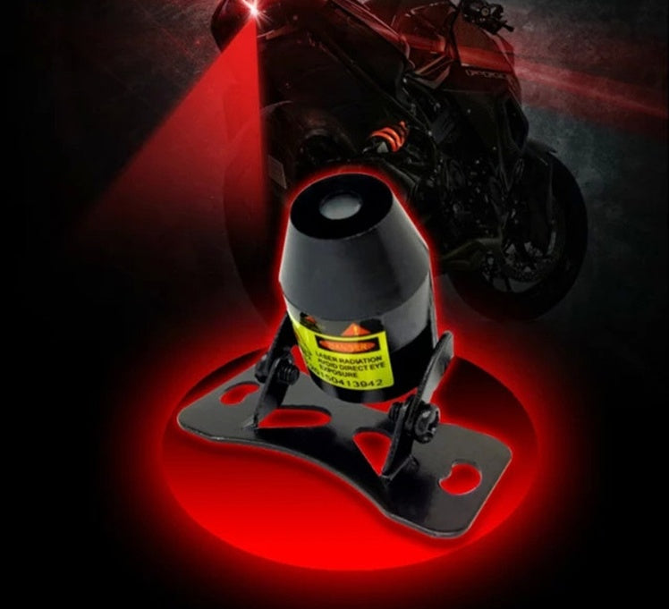 Laser fog light anti-tailing laser spotlight anti-collision warning light