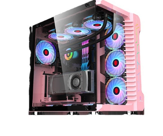 Three-shaped Water-cooled Tempered Glass Game Case