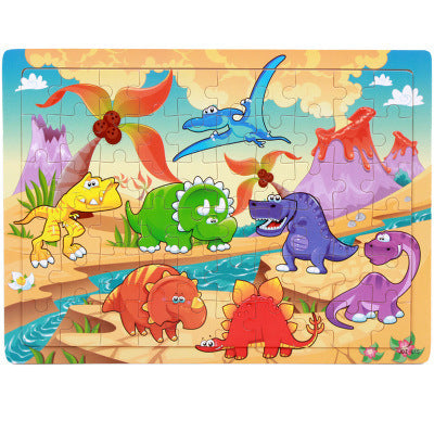 60-Piece Wooden Puzzle