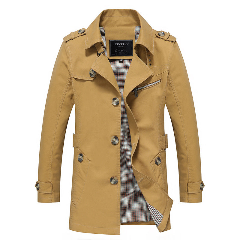 Men Washable Windbreaker Jacket