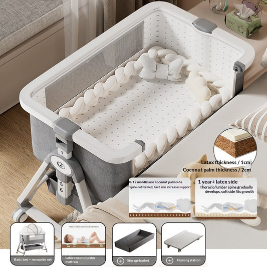 Multifunctional Portable And Mobile Baby Cradle Bed For Infants