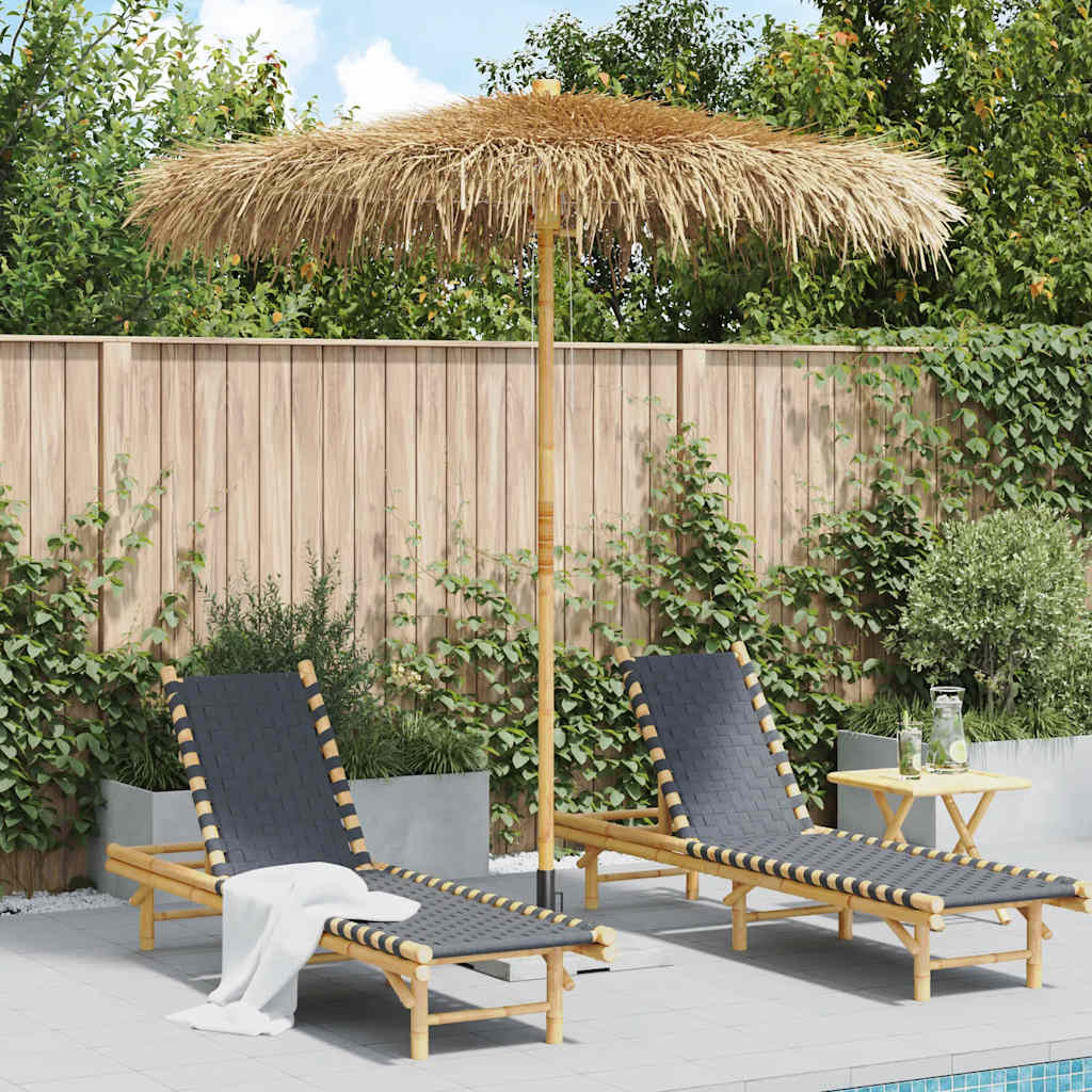 Tiki umbrella with banana leaf roof 150 cm Tiki umbrella
