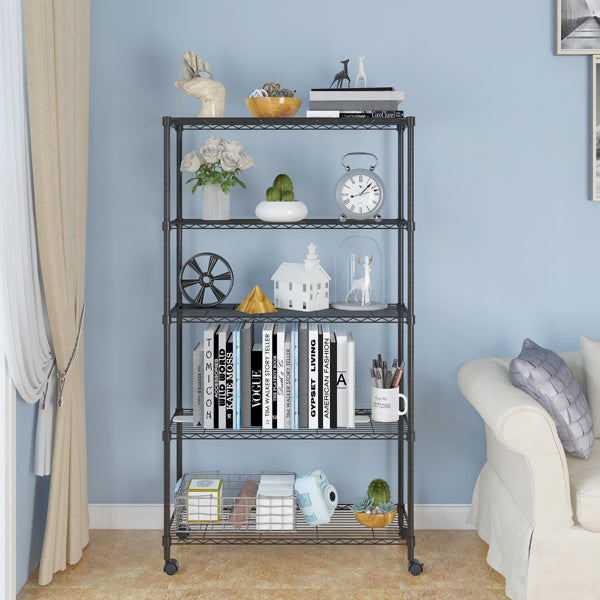 Five-layer Metal Shelf