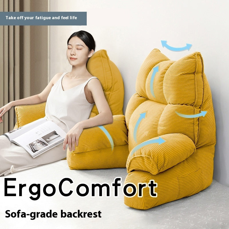Bedside Soft Upholstery Pillow Neck And Waist Support Lazy Sofa
