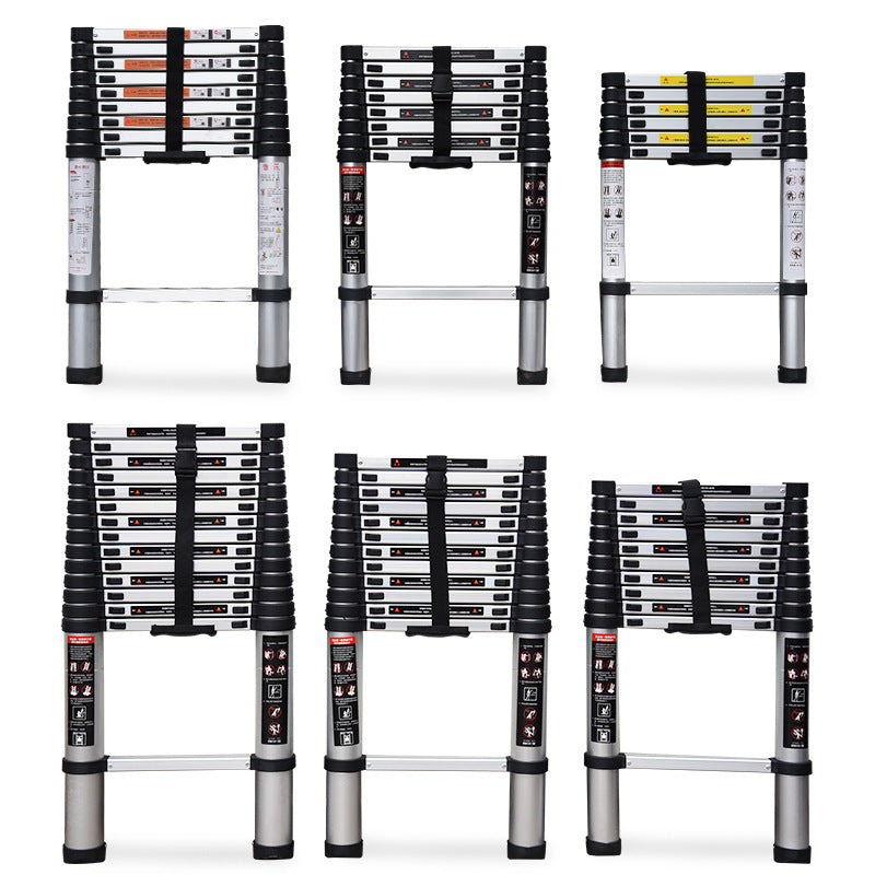 Aluminum Alloy Single-sided Telescopic Ladder Folding