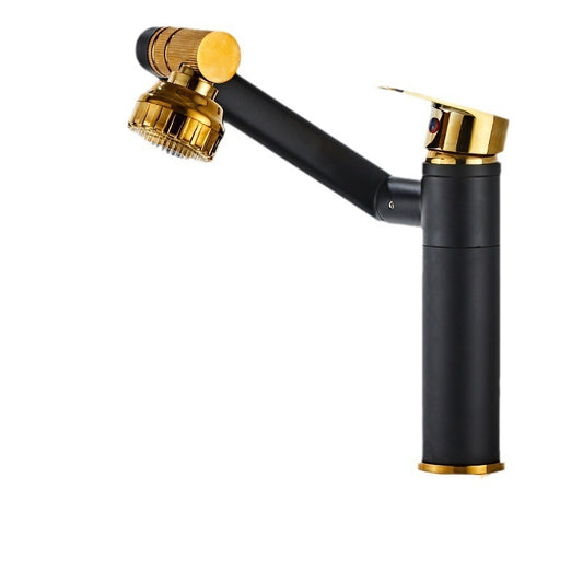 Multifunctional Basin Hot And Cold Water Faucet Digital Display Rotating Wash