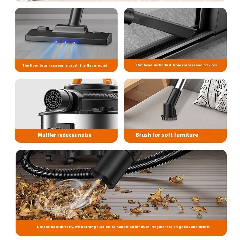 Household Large Suction Super High Power Vacuum Cleaner