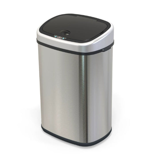 Smart Induction Stainless Steel Trash Can Home Office