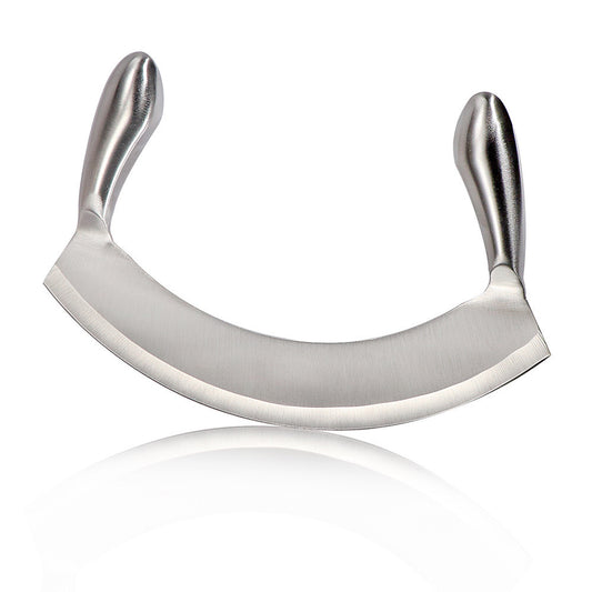 Double Handle Swing Stainless Steel Bread Knife