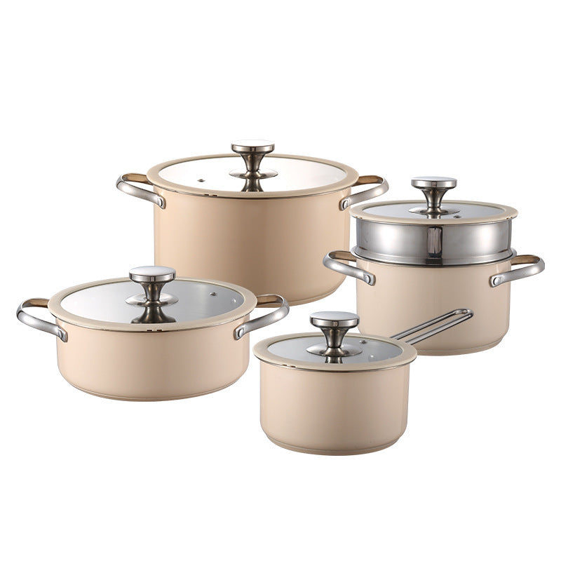 304 Stainless Steel Pot Soup Pot Four-piece Set