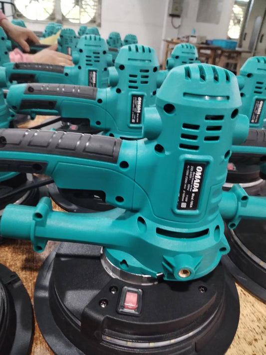 Handheld 225MM9-inch Grinding Plate Wall Surface Putty Grinding Machine Self-vacuum Hand-held Wall Grinding Machine With Light