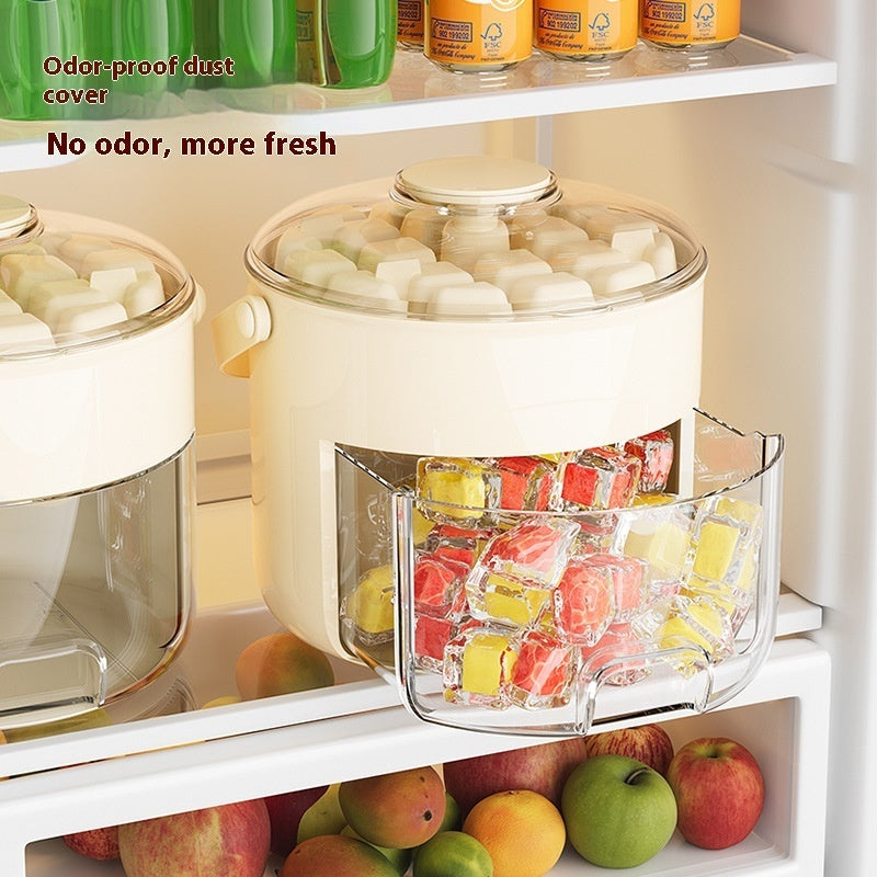 Press Ice Cube Mold Large Capacity Ice Maker