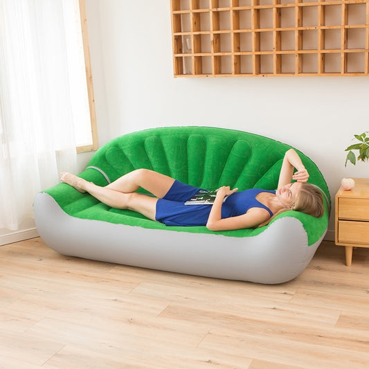 Inflatable Flocking Outdoor Foldable Lazy Sofa