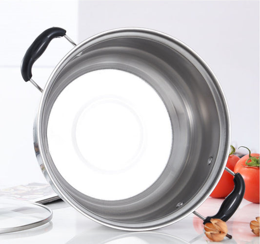 Stainless Steel Thickened Household Dual-sided Stockpot