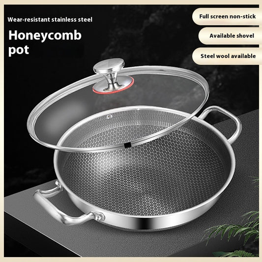 Double-sided honeycomb sieve