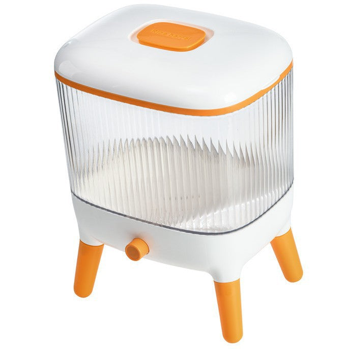 Household Light Luxury Thickened Transparent Rice Bin