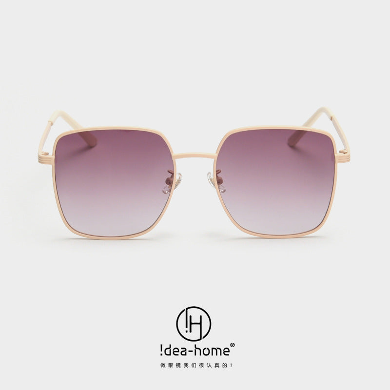 Metal Square Sunglasses