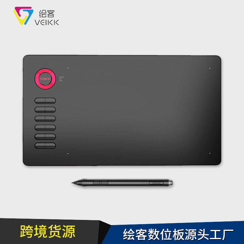 VEIKK A15 Englische Version Digitales Tablet Hand