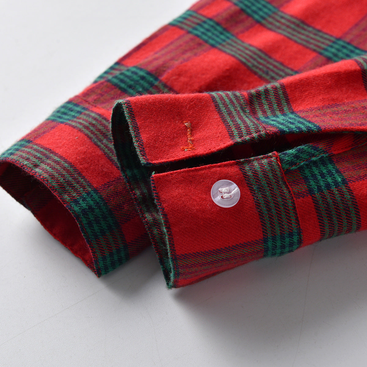 Children's Christmas Cotton Shirts Boys Baby Children's Clothing Spring And Autumn Long Sleeve Plaid Shirts Festive Clothes