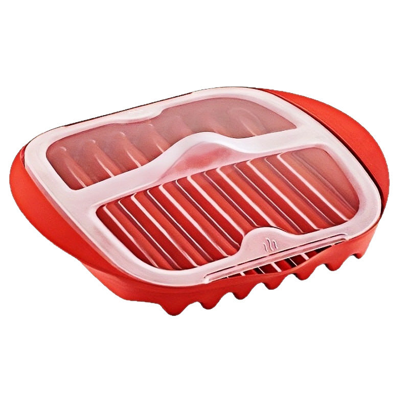 Plastic Microwave Bacon Grill Pan