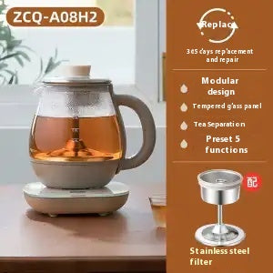 Household Automatic Steam Small Office Glass Health Pot