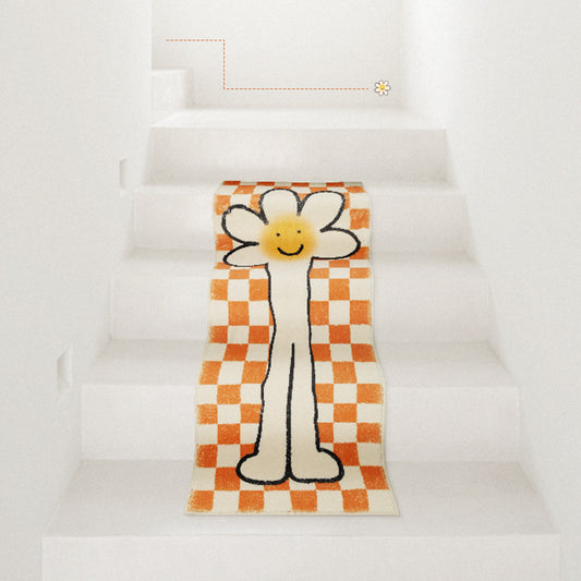 Anti Slip Cashmere Bedside Carpet