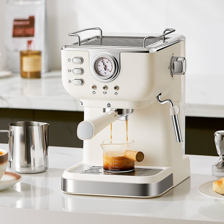 High-pressure coffee machine