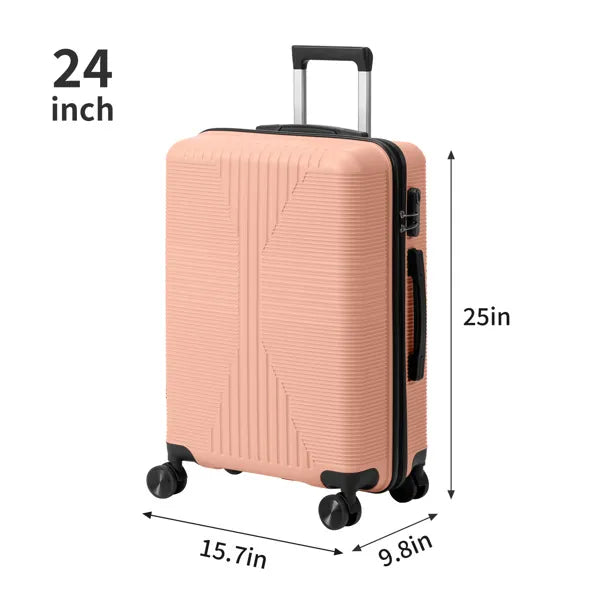 Non-TSA Customs Lock 5-in-1 PP Trolley Case, 12in, 16in, 20in, 24in, 28in, PP