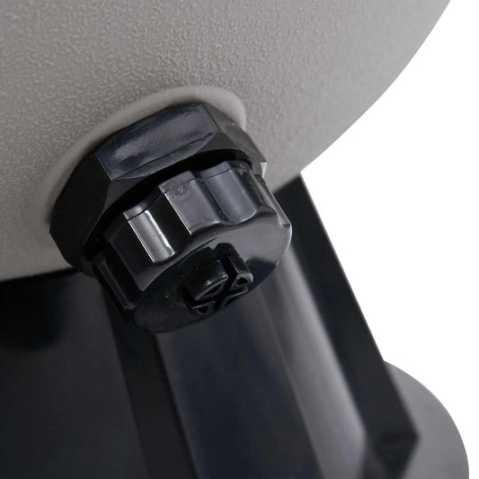 Pool Sand Filter with Side-Mounted 6-Way Valve, Grey