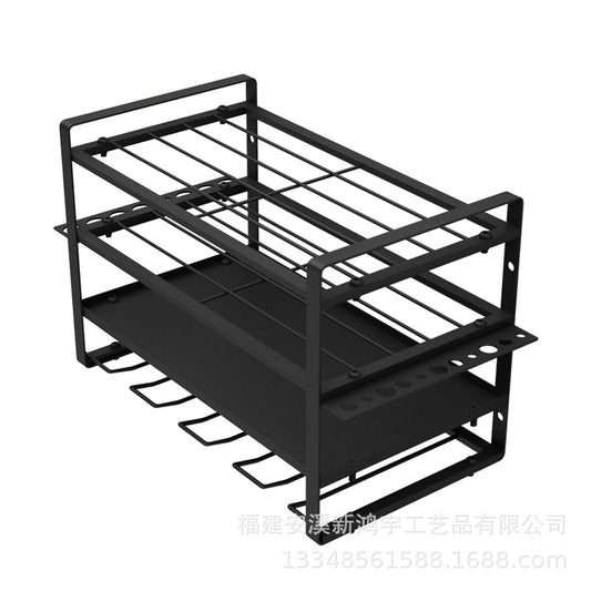 Four-layer Electric Drill Rack Wall-mounted Electric Tool Holder