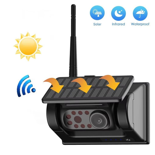 HD Wireless Solar Magnet Rearview Camera With AHD 5-inch Rear View Monitor