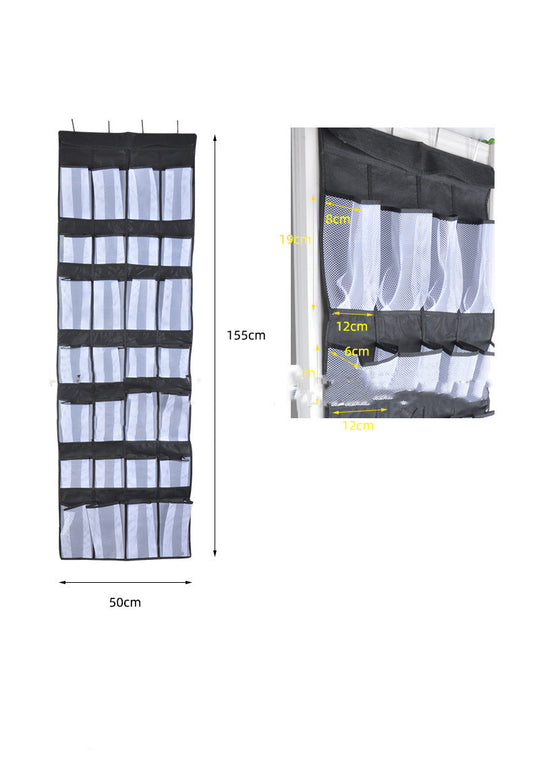 Foldable Fabric Storage Hanging Bag Behind The Door