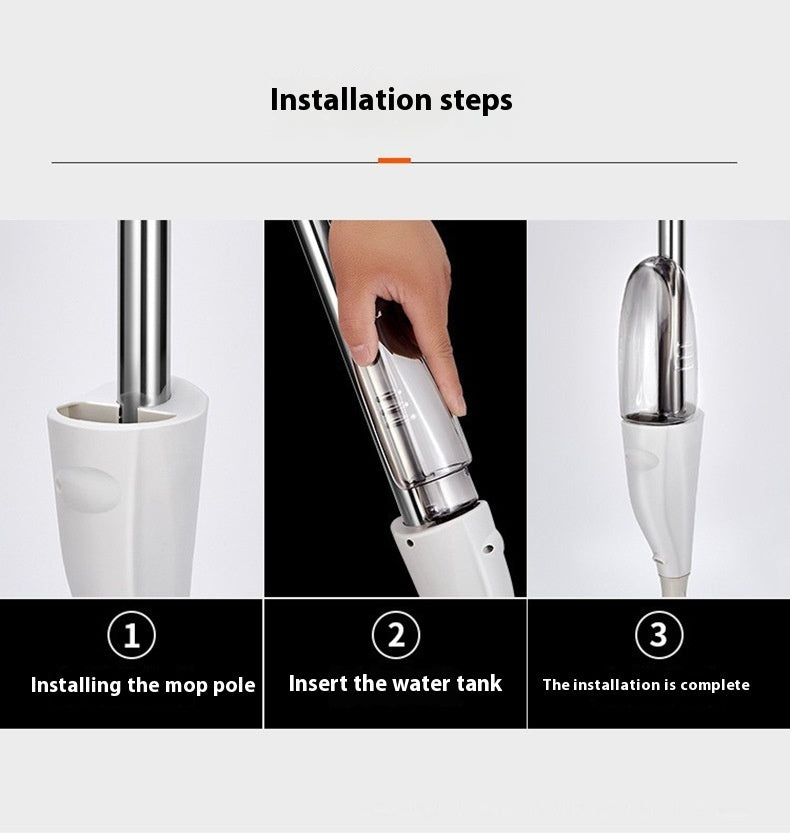 Spray Mop Wet And Dry Flat Mop Household Hand Wash-free