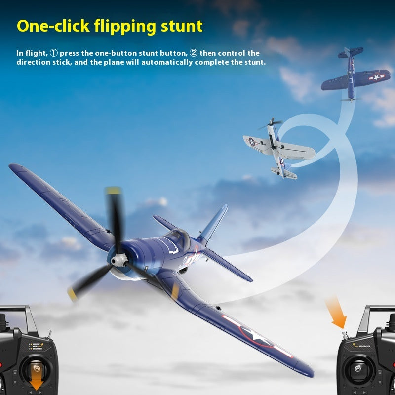 Control Electric Toys Four-channel Stunt Remote Control Bubble Plane