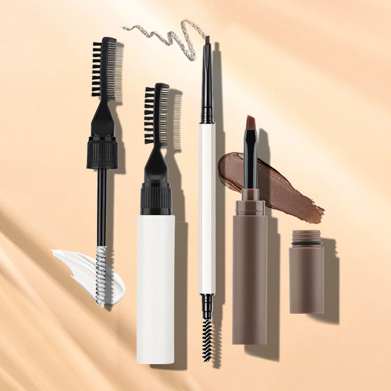 Three-piece Set Gel Cream Eyebrow Pencil